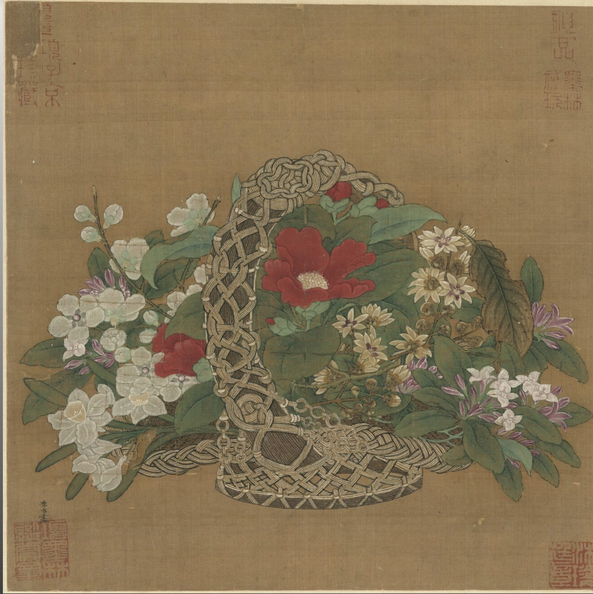 花篮图（冬）