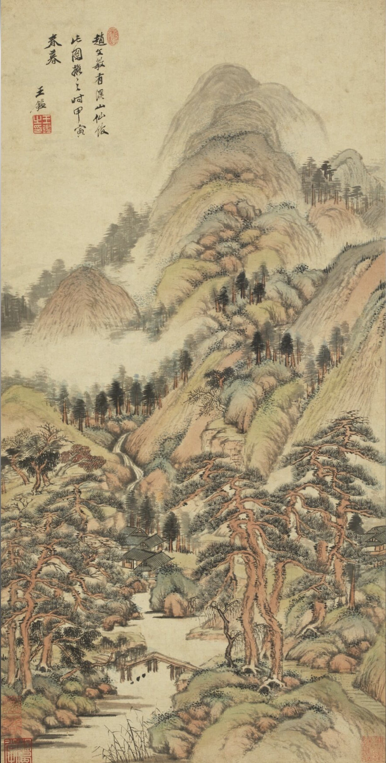 溪山仙馆图